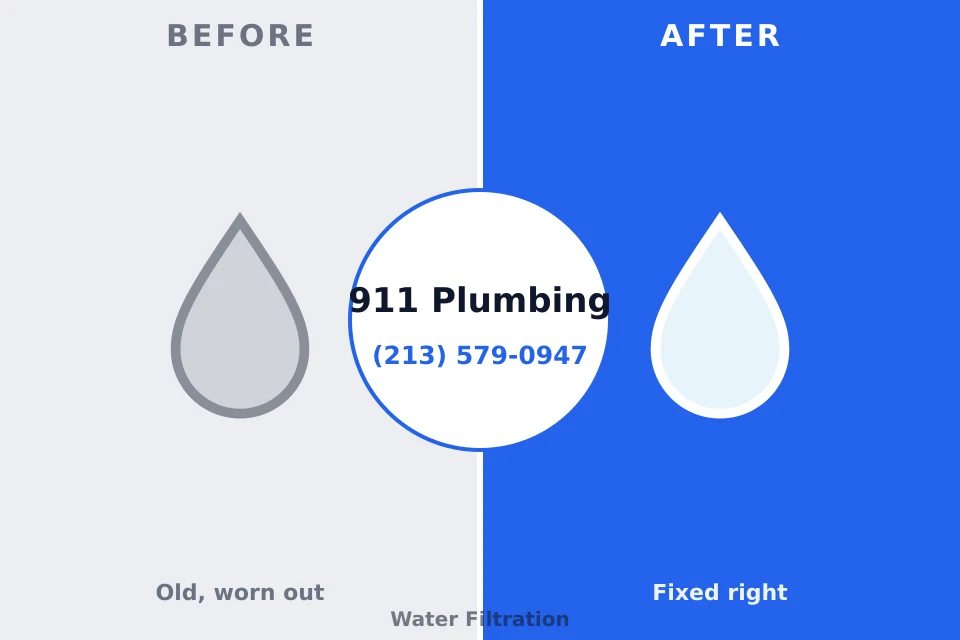 Before and after: plumbing repair Caruthersville, MO